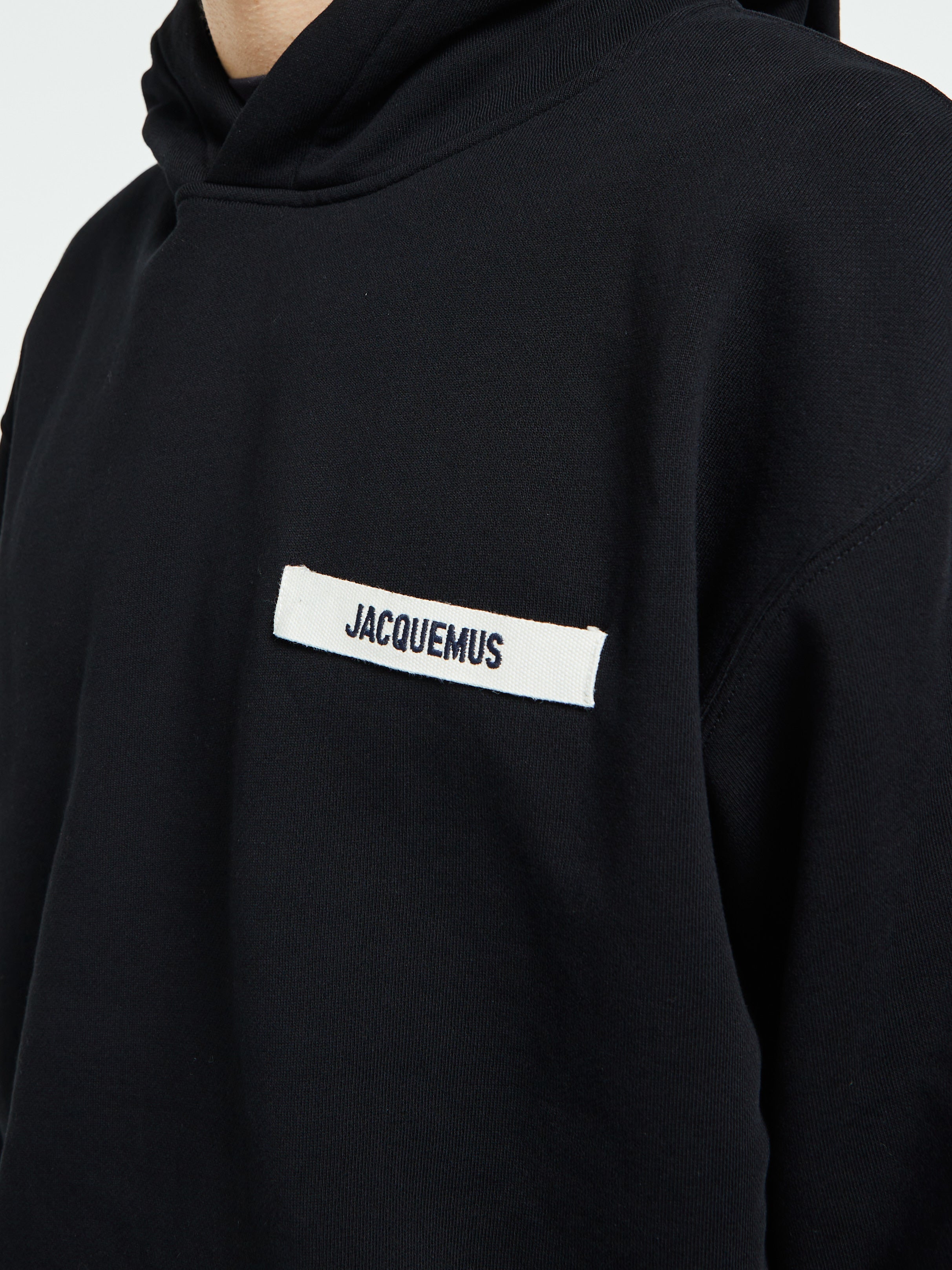Jacquemus - Le Hoodie Gros Grain in Black