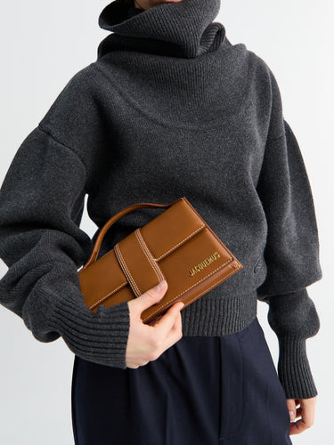 Jacquemus - Le Grand Bambino Bag in Light Brown