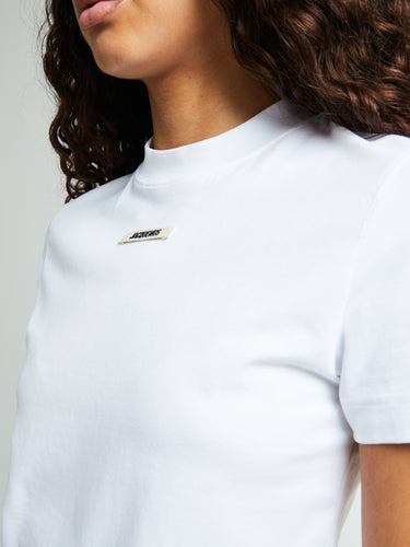 Jacquemus - Le T-Shirt Gros Grain in White