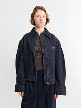 Jacquemus - La Veste De-Nimes Canevas Jacket in Dark Navy