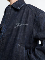 Jacquemus - La Veste De-Nimes Canevas Jacket in Dark Navy