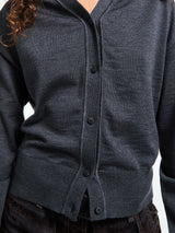 Jacquemus - Le Cardigan Brode in Dark Grey