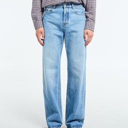 Jacquemus - Le De-Nimes Droit in Blue and Tabac