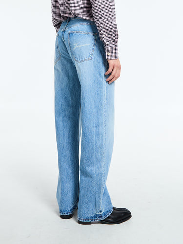 Jacquemus - Le De-Nimes Droit in Blue and Tabac