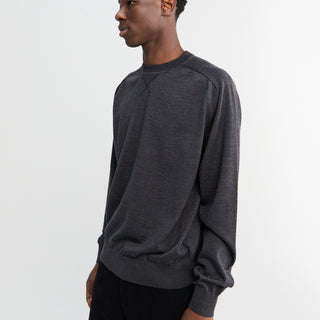 Jacquemus - La Sweater Brode in Dark Grey