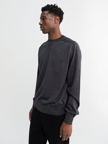 Jacquemus - La Sweater Brode in Dark Grey