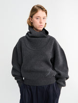 Jacquemus - La Maille Pallone in Dark Grey