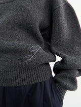 Jacquemus - La Maille Pallone in Dark Grey