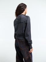 Jacquemus - Le Sweater Brode in Dark Grey