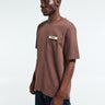 Jacquemus - Le Gros Grain T-Shirt in Dark Brown