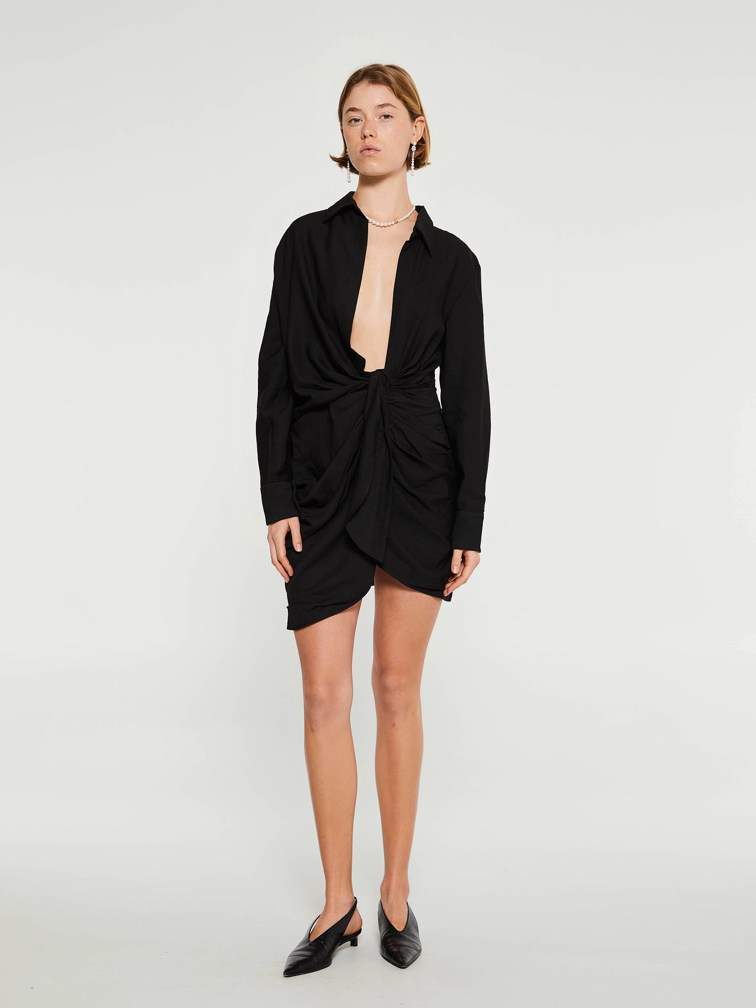 Jacquemus - La Robe Bahia Dress in Black