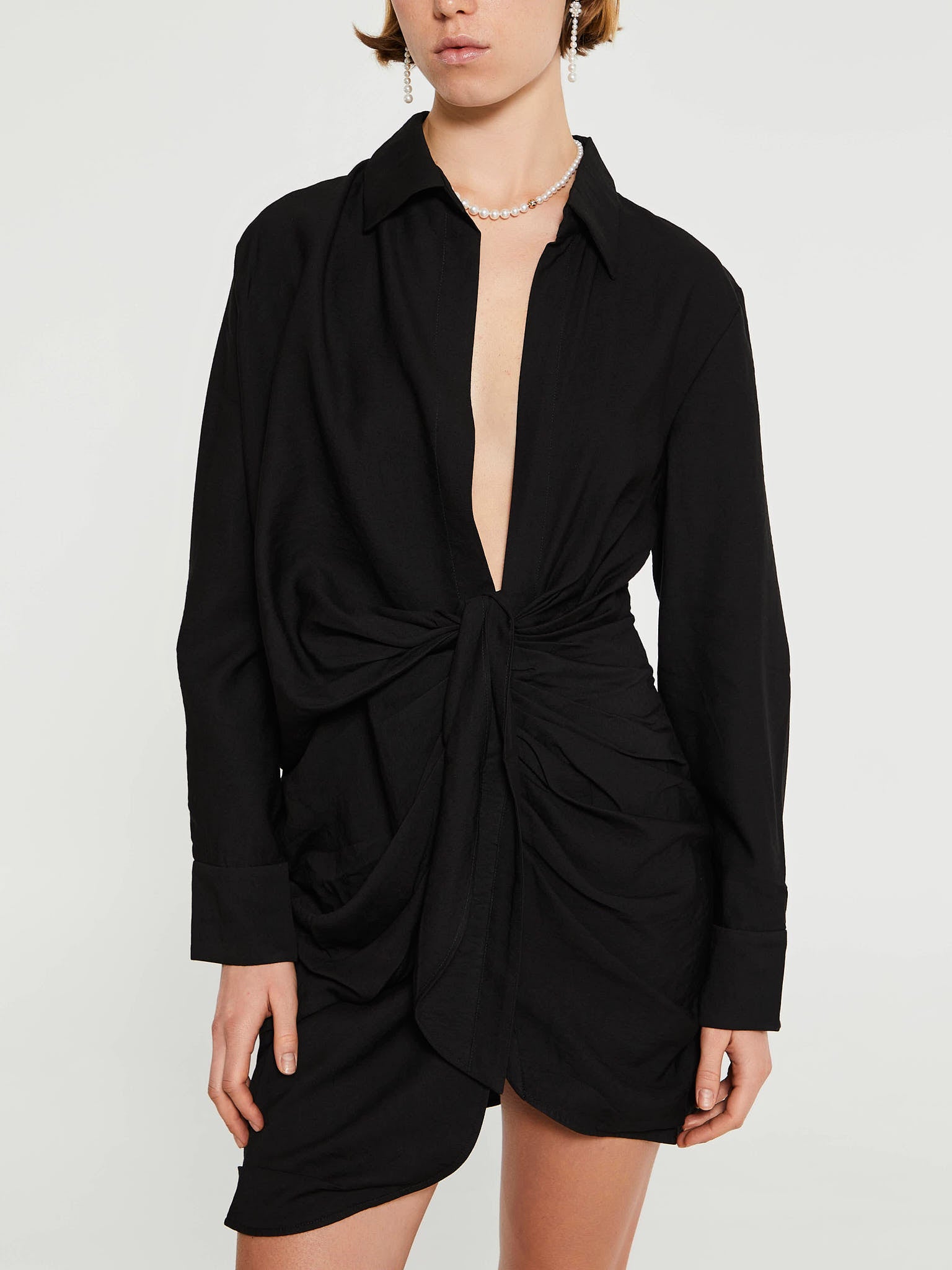 Jacquemus - La Robe Bahia Dress in Black