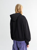 Jacquemus - Le Hoodie Zip Gros Grain in Black