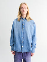 Jacquemus - La Chemise De Nimes Simon Shirt in Blue Tabac