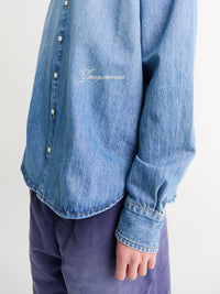 Jacquemus - La Chemise De Nimes Simon Shirt in Blue Tabac