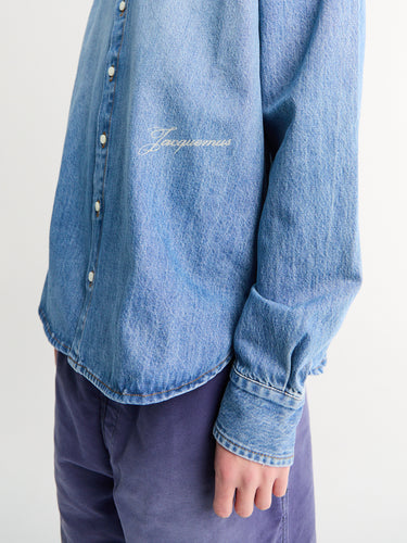 Jacquemus - La Chemise De Nimes Simon Shirt in Blue Tabac