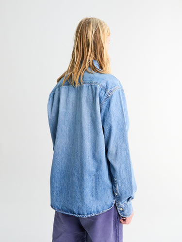 Jacquemus - La Chemise De Nimes Simon Shirt in Blue Tabac