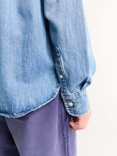 Jacquemus - La Chemise De Nimes Simon Shirt in Blue Tabac