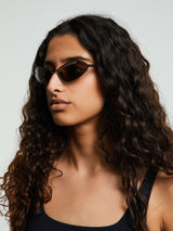 Jacquemus Eyewear - Bambino Metal Sunglasses in Grey Metal