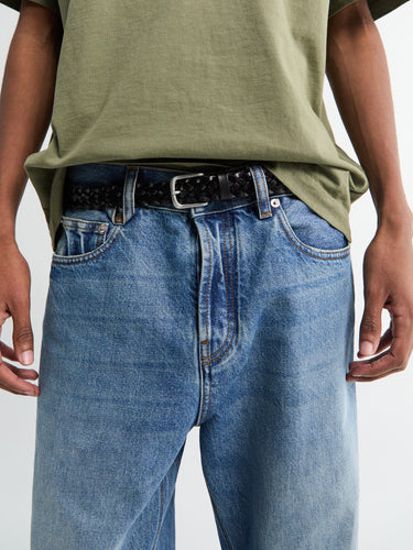 Jacquemus - Le De-Nimes Droit in Blue and Tabac