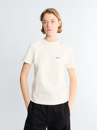 Jacquemus - Le Gros Grain T-shirt in Light Beige