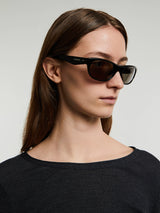 Jacquemus Eyewear - Sole Sunglasses in Black, Silver and Grey