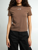 Jacquemus - Le T-Shirt Gros Grain in Dark Brown