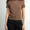 Jacquemus - Le T-Shirt Gros Grain in Dark Brown