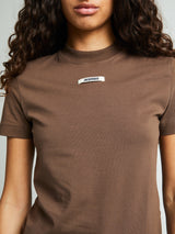 Jacquemus - Le T-Shirt Gros Grain in Dark Brown