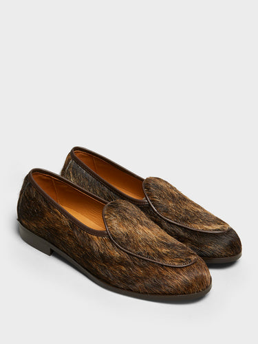 Jacques New Loafers in Hairy Calf Loup