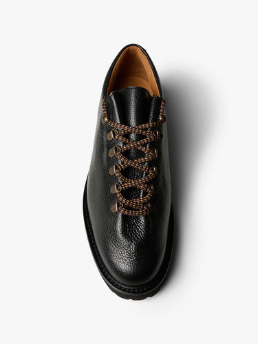 Jacques Solovière Paris - Rasmus Lug in Grained Calf Black