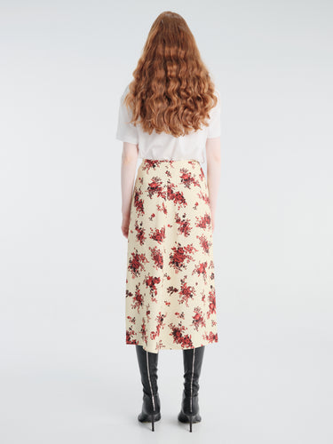 Jil Sander - Skirt 139 in Ruby Yellow