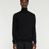 Jil Sander - High-Neck Sweater in Black