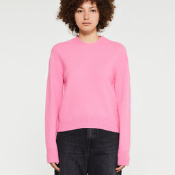 Jil Sander - Crewneck Sweater in Electric Pink