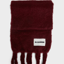 Jil Sander - Plain Scarf in Burgundy