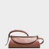 Jil Sander - Cannolo Small Handle Bag in Cherrywood