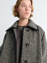 Jil Sander - Wool Tweed Coat in Grey