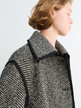 Jil Sander - Wool Tweed Coat in Grey