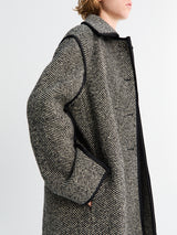 Jil Sander - Wool Tweed Coat in Grey