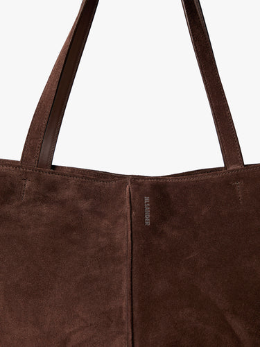 Jil Sander - Linea Tote Large in Chocolate Plum