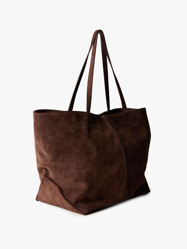 Jil Sander - Linea Tote Large in Chocolate Plum