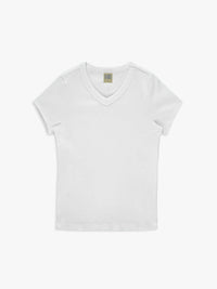 FLORE FLORE - Jill Baby Tee in White