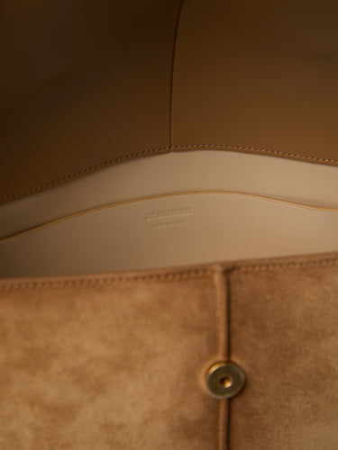 Jil Sander - Linea Top Handle Md in Walnut