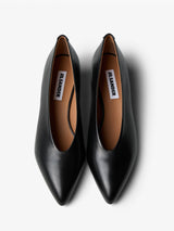 Jil Sander - Arc Pump Heels in Black