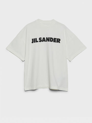 Jil Sander - Logo T-shirt in Natural