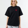 Jil Sander - CNY T-SHIRT CN SS EMB in Black