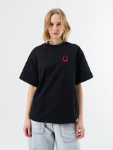Jil Sander - CNY T-SHIRT CN SS EMB in Black