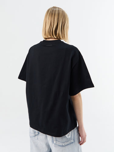 Jil Sander - CNY T-SHIRT CN SS EMB in Black