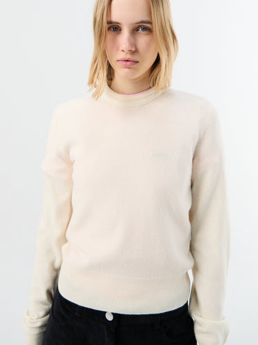 Jil Sander - CN LS JUMPER in Eggshell