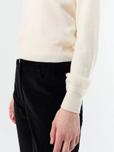 Jil Sander - CN LS JUMPER in Eggshell